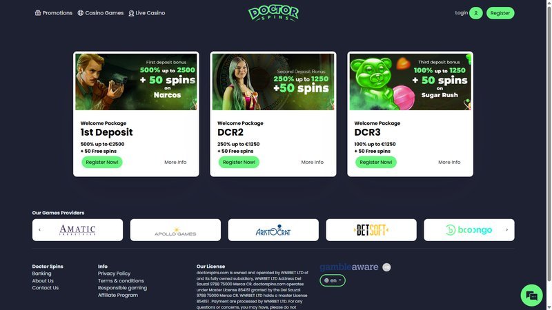 Get Ready for a Spinning Good Time at Doctor Spins Casino UK